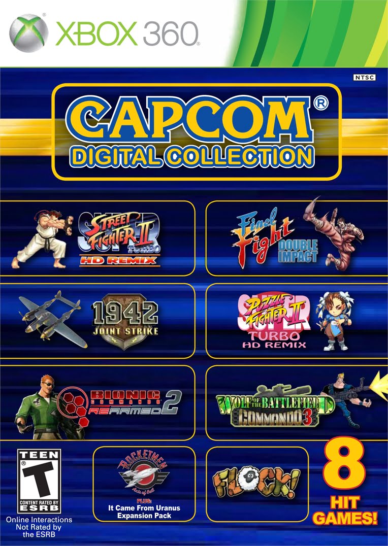 Capcom Essentials com 5 Jogos Xbox 360 - Fenix GZ - 16 anos no mercado!